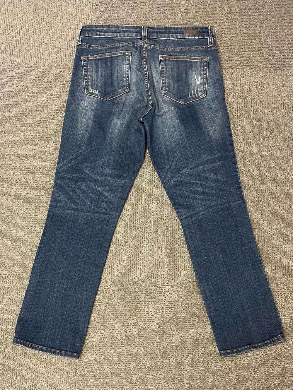 KUT from the Kloth Reese Ankle Straight Leg Jeans Size 8 - Picture 2 of 5